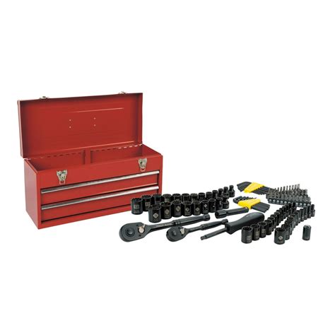 stanley 101pc metal tool box|stanley tools chest.